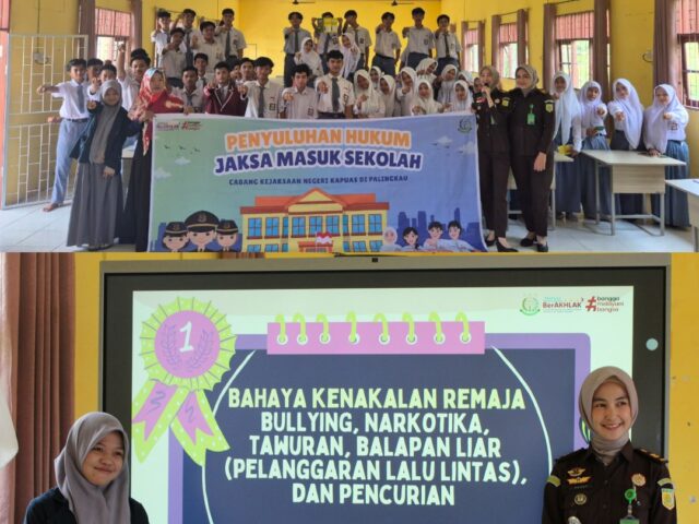 Jaksa Masuk Sekolah: Cabjari Palingkau Edukasi Pelajar tentang Bahaya Kenakalan Remaja